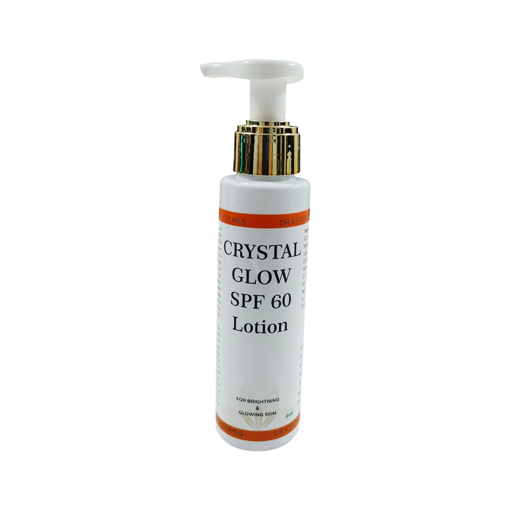 Dr Kstimes Crystal Glow Glutathione Skin Whitening Spf 50 Sunscreen Lotion-100 ml