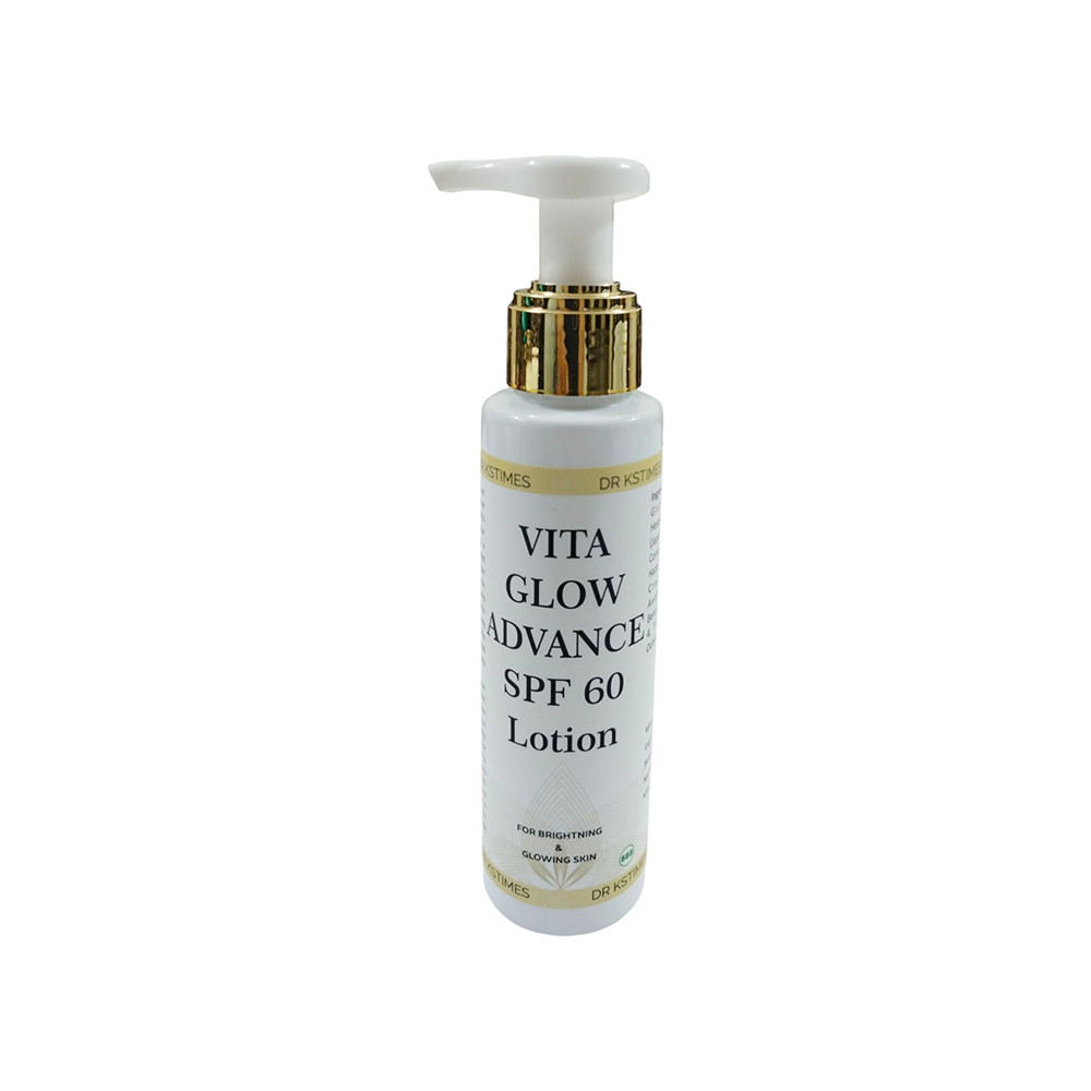 Dr Kstimes Vita Glow Advance Glutathione Skin Whitening Spf 50 Sunscreen Lotion (100 ML)