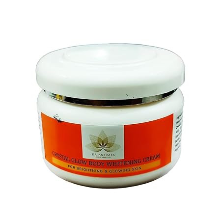 Crystal glow Glutathione Skin Whitening Body Cream (200 GM)